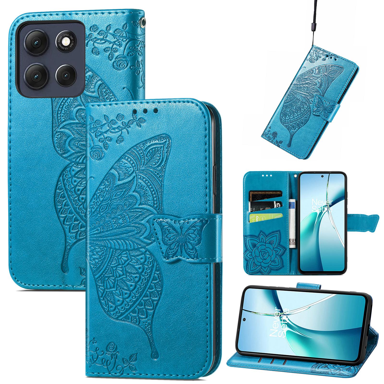 For Motorola Moto G86 5G Case with Strap Butterfly Pattern PU Leather Wallet Phone Cover Blue
For Motorola Moto G86 5G Case with Strap Butterfly Pattern PU Leather Wallet Phone Cover Blue