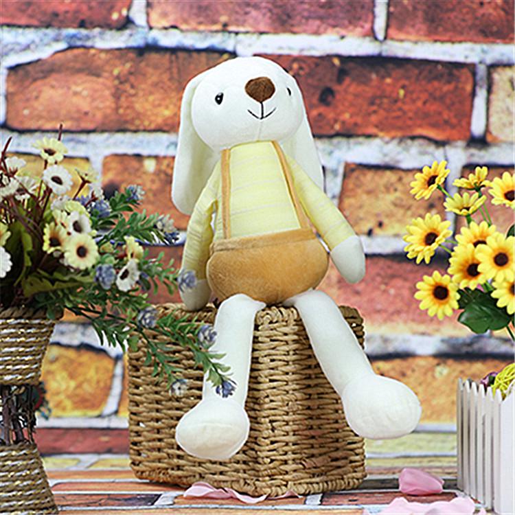 Очаровательная плюшевая игрушка-кролик в комбинезоне - Идеальный подарок на День защиты детей или на день рождения 40 cm жёлтый
Очаровательная плюшевая игрушка-кролик в комбинезоне - Идеальный подарок на День защиты детей или на день рождения 40 cm жёлтый