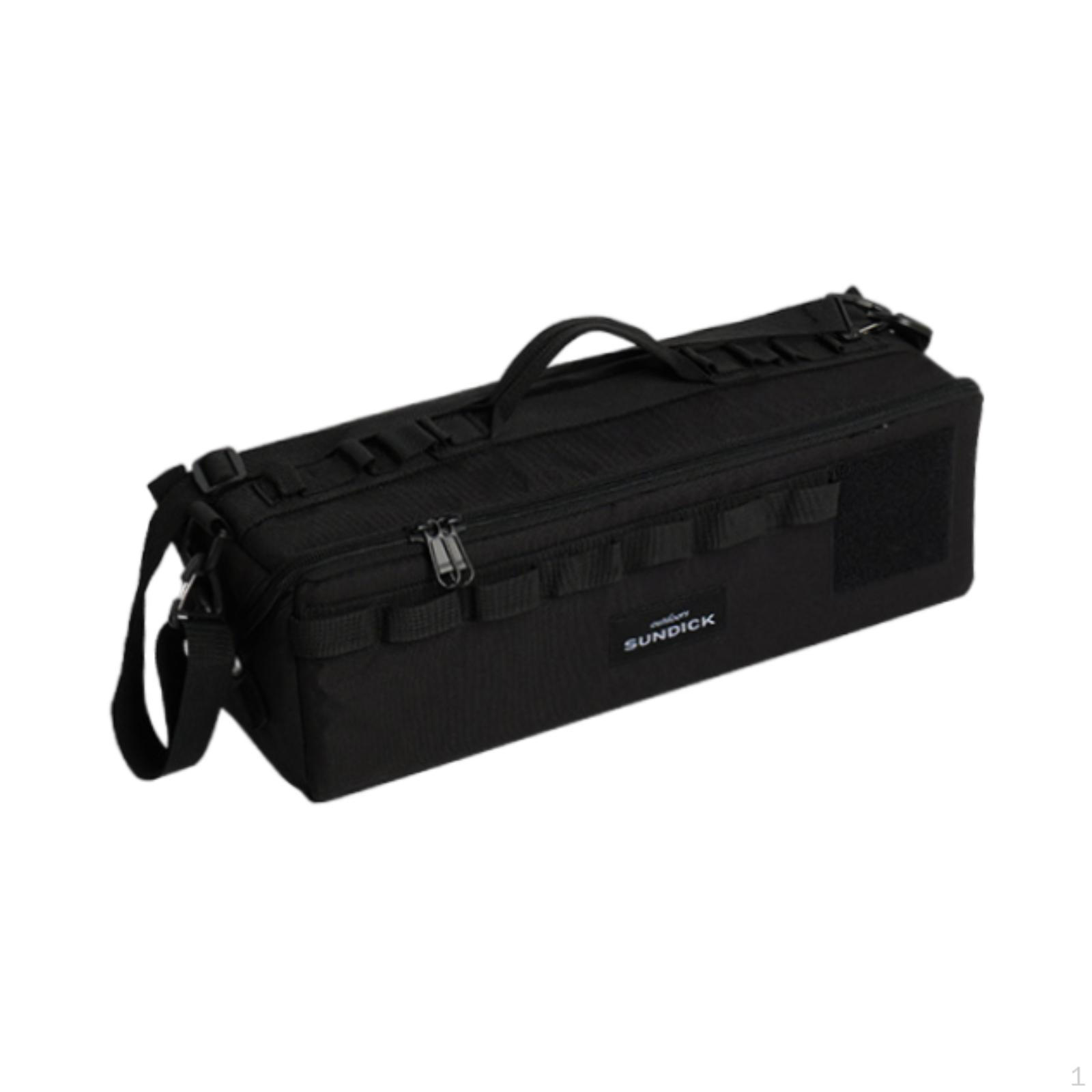 Сумка для инструментов для кемпинга, многоцелевая сумка, компактная переносная сумка, прочная палатка чёрный
Сумка для инструментов для кемпинга, многоцелевая сумка, компактная переносная сумка, прочная палатка чёрный