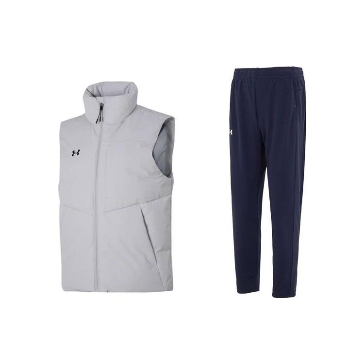 Under Armour Solid Color Stand Collar Sports Running Casual Down Vest Breathable Knitted Sports Pants Casual Sports Suit 23600803-009+23600703-409 S
Under Armour Solid Color Stand Collar Sports Running Casual Down Vest Breathable Knitted Sports Pants Casual Sports Suit 23600803-009+23600703-409 S