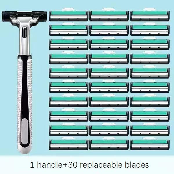 Ручная бритва Sharp Razor Безопасная. Удобная и комфортная мужская ручная бритва. Подходит для жестких, густых и быстро растущих бакенбардов.
Ручная бритва Sharp Razor Безопасная. Удобная и комфортная мужская ручная бритва. Подходит для жестких, густых и быстро растущих бакенбардов.
