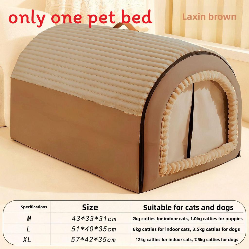 Pet Cozy Enclosure For Dogs With Flap Door And Washable Interior For Cold M коричневий
Pet Cozy Enclosure For Dogs With Flap Door And Washable Interior For Cold M коричневий