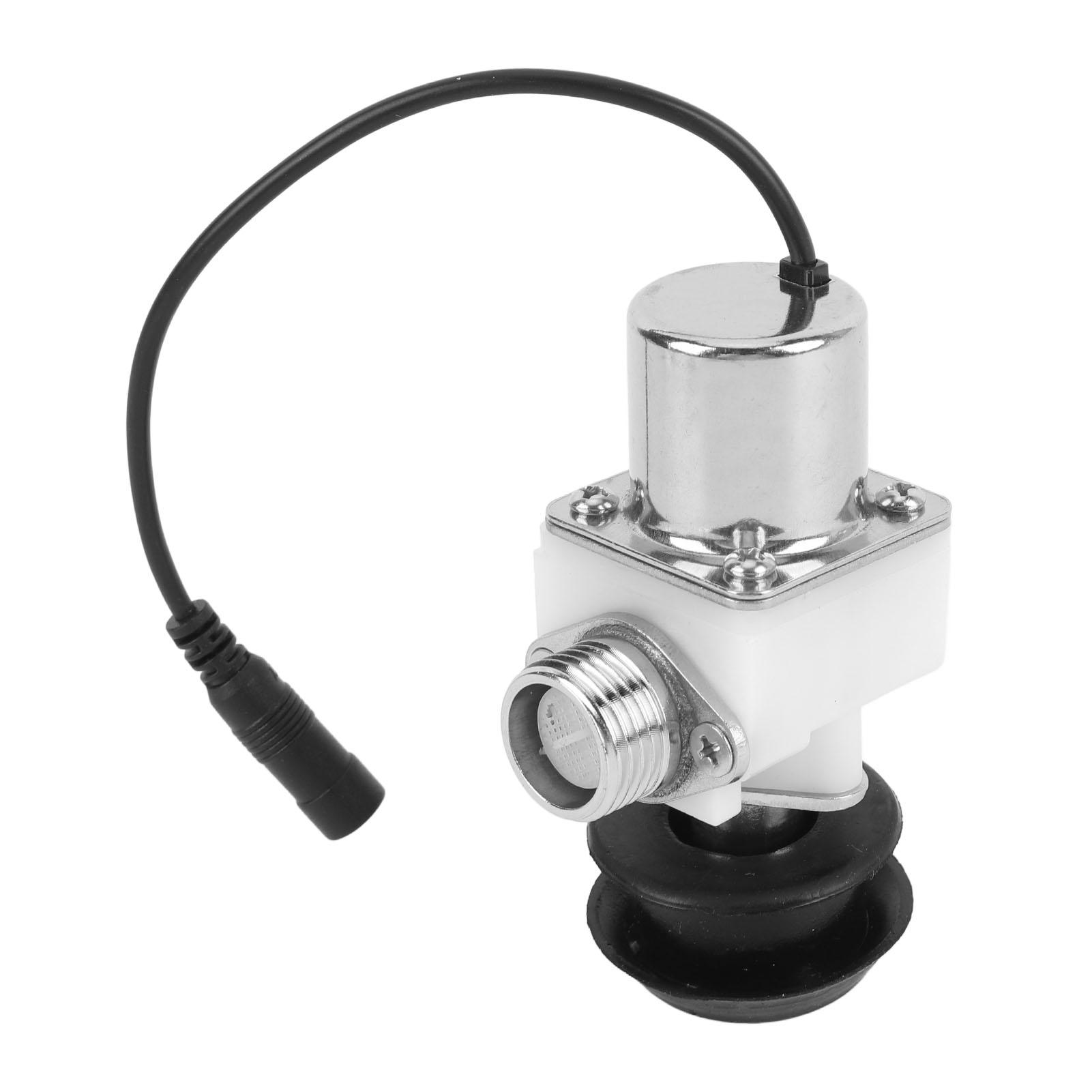 Water Control Valve G1/2 Inlet G3/8 Outlet Electric Pulse Solenoid Valve for Sensing Faucet Garden
Water Control Valve G1/2 Inlet G3/8 Outlet Electric Pulse Solenoid Valve for Sensing Faucet Garden