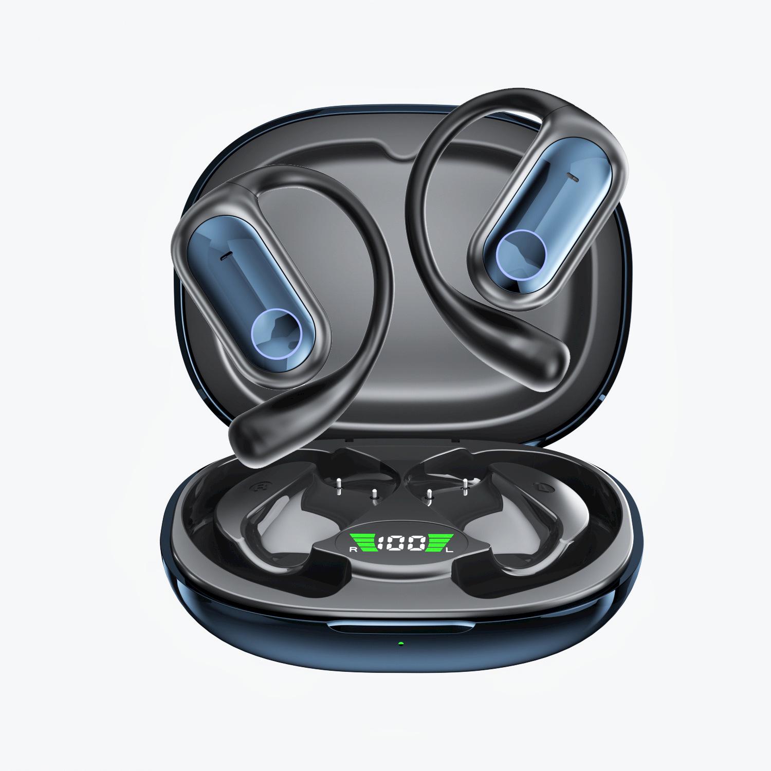 AI-Powered Noise-Cancelling Open-Ear Bluetooth Earbuds with LCD Screen and Long Battery Life for Sports Neutral Version
AI-Powered Noise-Cancelling Open-Ear Bluetooth Earbuds with LCD Screen and Long Battery Life for Sports Neutral Version
