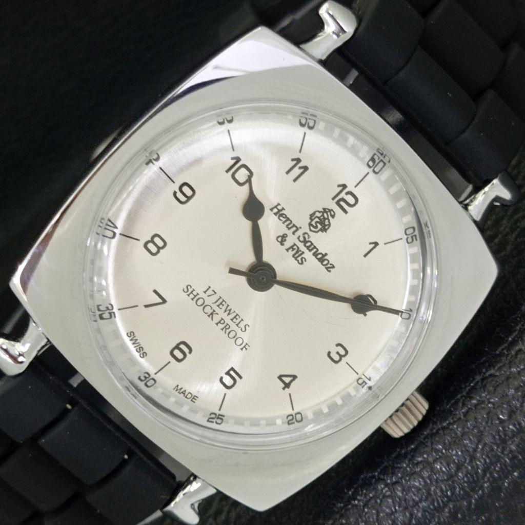 REFURBISHED SWISS HENRI SANDOZ & FILS MENS SILVER COLOR DIAL WATCH a431828-2 R108-a431828
REFURBISHED SWISS HENRI SANDOZ & FILS MENS SILVER COLOR DIAL WATCH a431828-2 R108-a431828