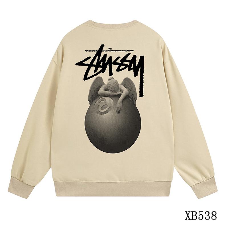 Stussy 2023 осенне-зимний мужской и женский свитер свободного кроя Stussy Angel с 8 шариками и круглым вырезом с принтом
Stussy 2023 осенне-зимний мужской и женский свитер свободного кроя Stussy Angel с 8 шариками и круглым вырезом с принтом