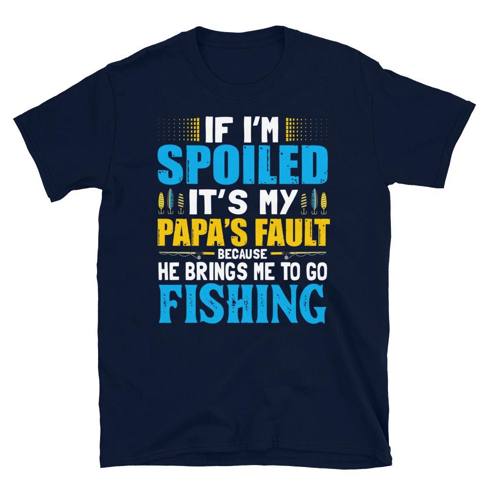 PAPA S Fault Fishing Fish Nature Outdoors T-Shirt L
PAPA S Fault Fishing Fish Nature Outdoors T-Shirt L