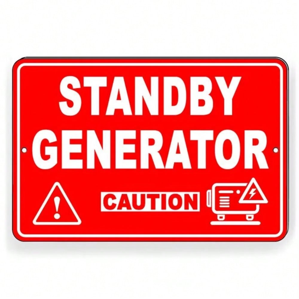 Vintage Tin Sign Standby Generator Caution Safety Scrollwork Metal Decor 20X30 разноцветный
Vintage Tin Sign Standby Generator Caution Safety Scrollwork Metal Decor 20X30 разноцветный