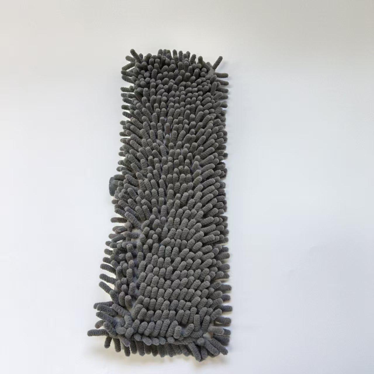 Сменная насадка для плоской швабры из шенилла - Двойное использование для сухой и влажной уборки 40x10cm
Сменная насадка для плоской швабры из шенилла - Двойное использование для сухой и влажной уборки 40x10cm