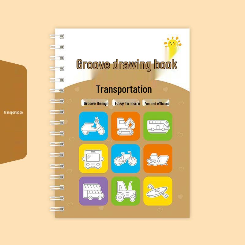 Children s Drawing & Writing Pad: Ages 2-8 - Groove Practice for Creativity
Children s Drawing & Writing Pad: Ages 2-8 - Groove Practice for Creativity