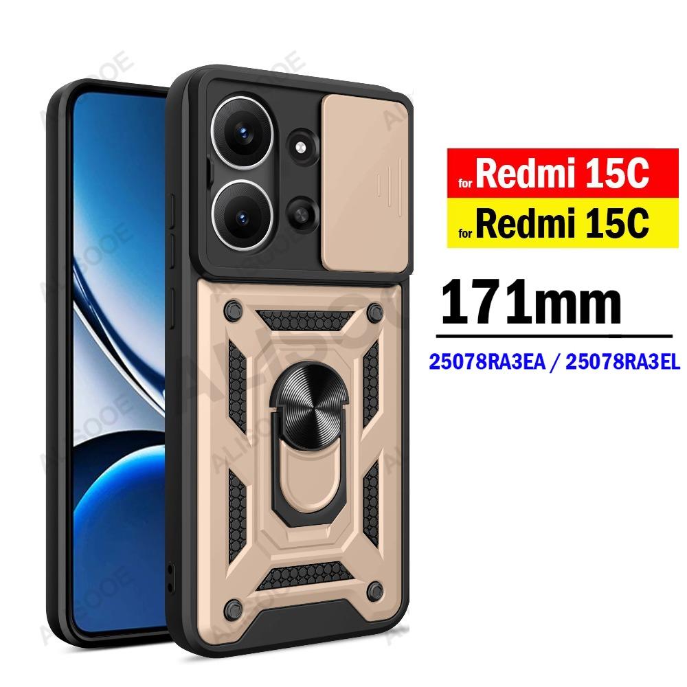 Чохол Armor Capa для Xiaomi Redmi 15C 171мм Глобальна версія Чохол Слайдер Захист лінзи камери Задня кришка Кільце-підставка Ударостійкий Фунда Redmi 15C (171mm) золотий
Чохол Armor Capa для Xiaomi Redmi 15C 171мм Глобальна версія Чохол Слайдер Захист лінзи камери Задня кришка Кільце-підставка Ударостійкий Фунда Redmi 15C (171mm) золотий