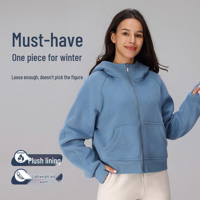 Women s Fleece Lined Scuba Hoodie: Long Sleeve, Full Zip Running & Yoga Jacket for Fall/Winter 2/4 (XS/S)
Women s Fleece Lined Scuba Hoodie: Long Sleeve, Full Zip Running & Yoga Jacket for Fall/Winter 2/4 (XS/S)
