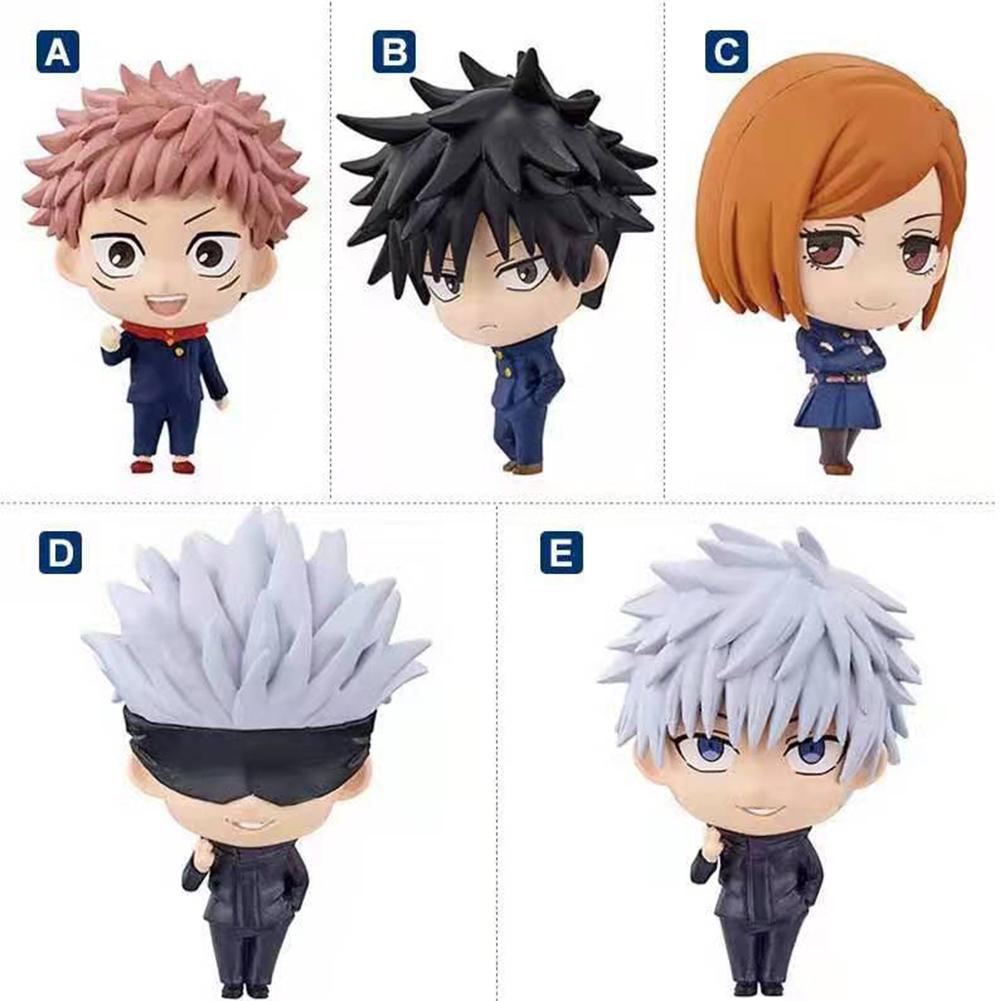 Anime JJK Figure gojo satoru figure itadori yuji figure Kugisaki Nobara doll Fushiguro Megumi Figure PVC models statues gift 5CM 5CM
Anime JJK Figure gojo satoru figure itadori yuji figure Kugisaki Nobara doll Fushiguro Megumi Figure PVC models statues gift 5CM 5CM