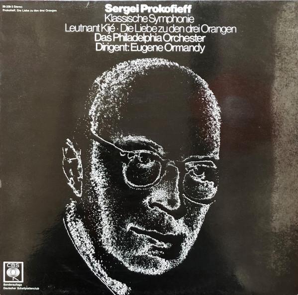 LP Record PROKOFIEV THE PHILADELPHIA ORCHES Klassische Symphonie Leutnant Kije 292383 CBS Germany Classical Used
LP Record PROKOFIEV THE PHILADELPHIA ORCHES Klassische Symphonie Leutnant Kije 292383 CBS Germany Classical Used
