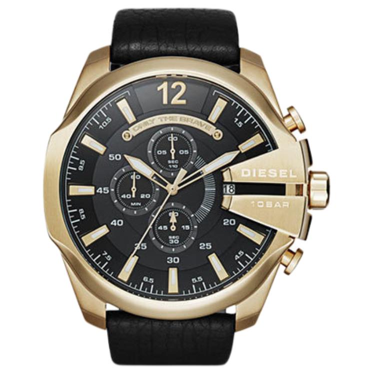 Diesel Chief Series Watch Quartz Movement Leather Strap 51*59mm Black Dial Black Warrior Trendy Personality Sports Chronograph Men watches DZ4344 Black Gold
Diesel Chief Series Watch Quartz Movement Leather Strap 51*59mm Black Dial Black Warrior Trendy Personality Sports Chronograph Men watches DZ4344 Black Gold
