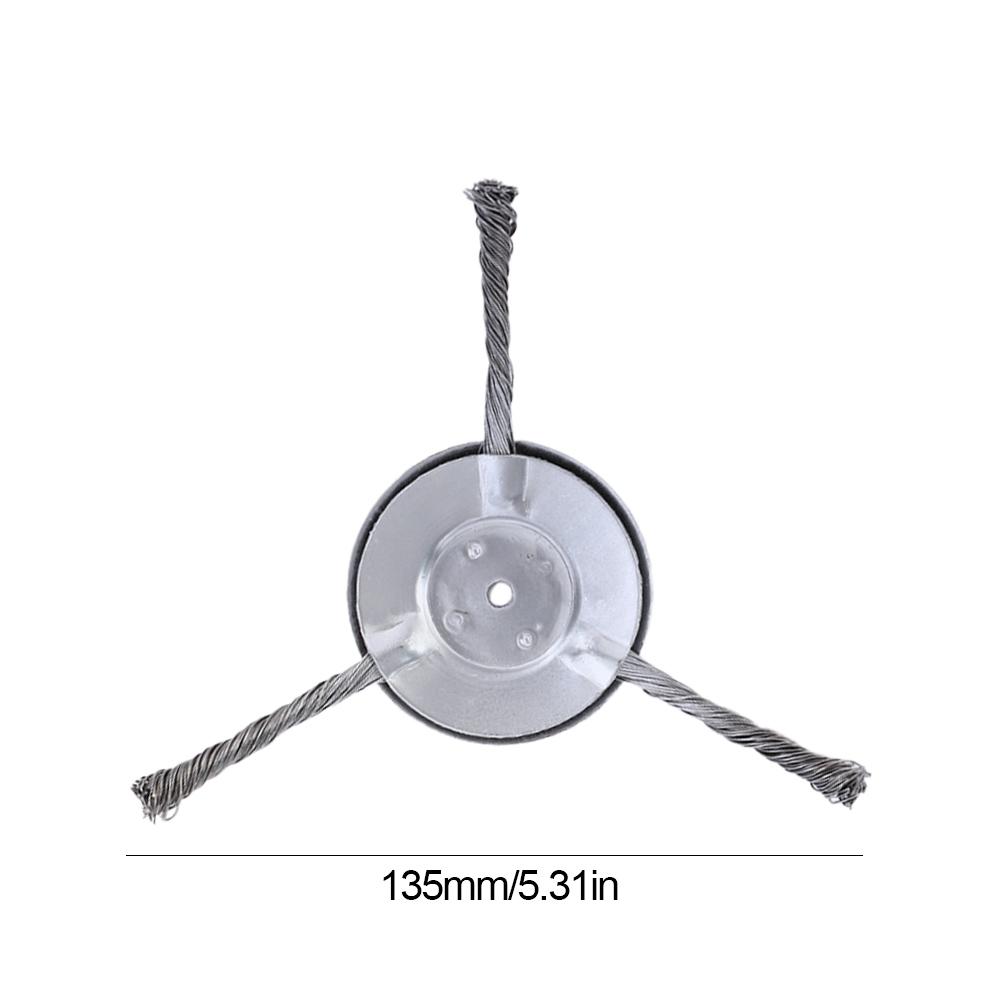 Universal Weed Brush Head Steel Wire Wheel Grass Trimmer Head Removal Moss Rust Lawn Mower Grass Brush Disc Weed Eater Blades
Universal Weed Brush Head Steel Wire Wheel Grass Trimmer Head Removal Moss Rust Lawn Mower Grass Brush Disc Weed Eater Blades