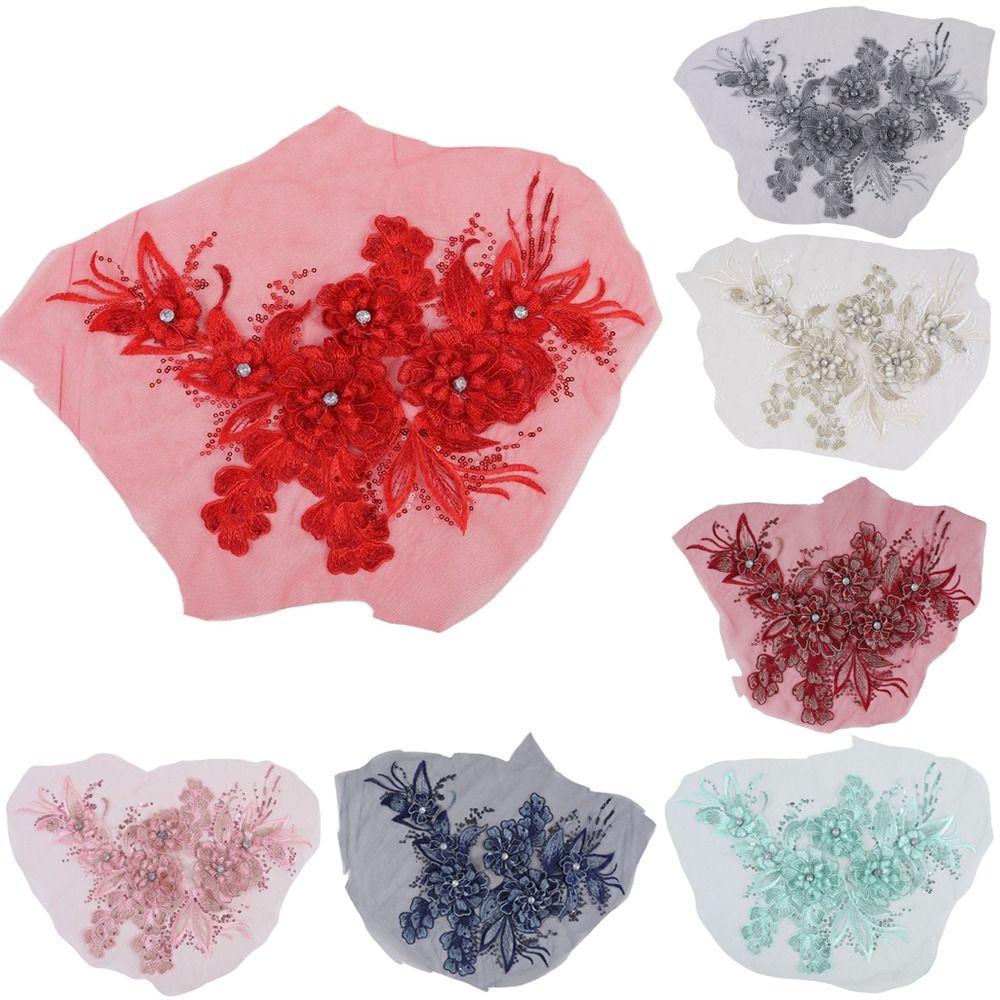 Sequin Embroidery Sequined Embroidery Patches DIY Lace Appliques Sequins Patches Dresses білий
Sequin Embroidery Sequined Embroidery Patches DIY Lace Appliques Sequins Patches Dresses білий