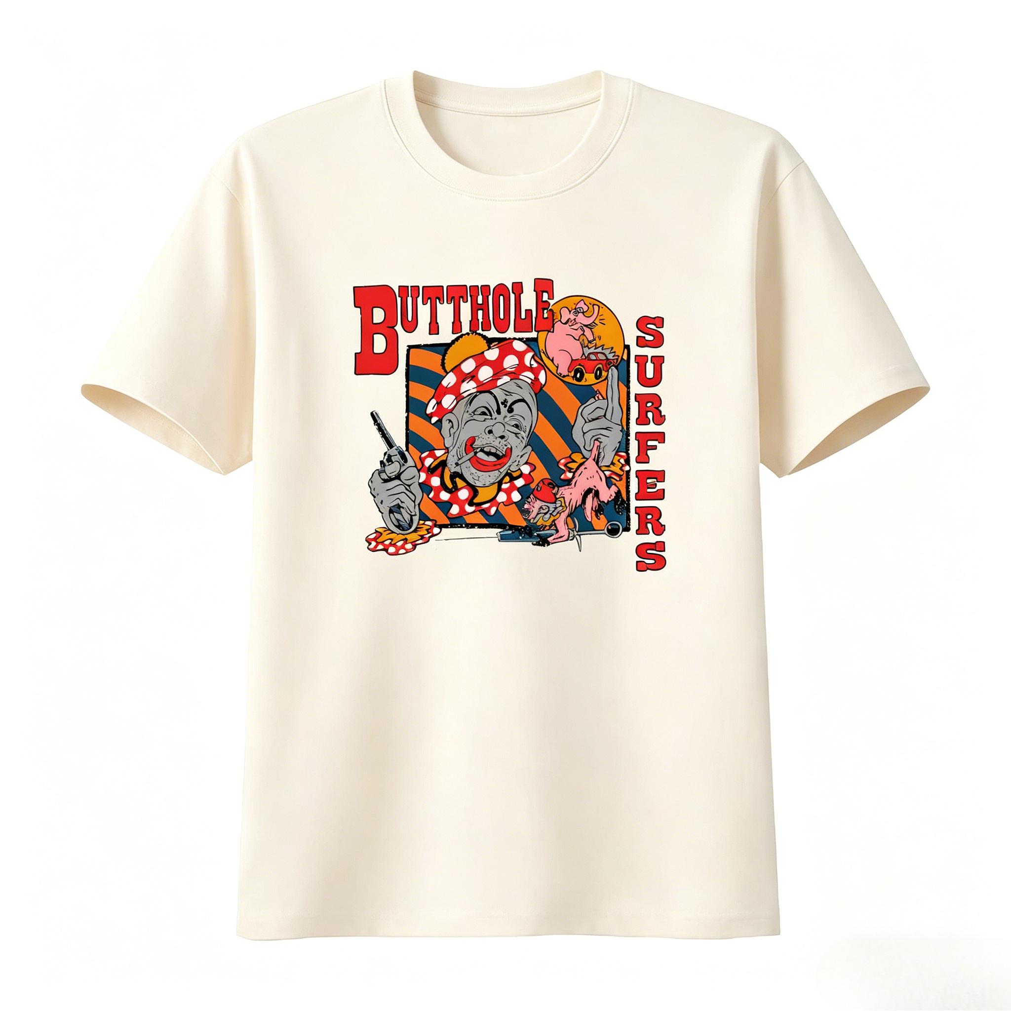 Butthole Surfers T Shirt Retro Punk Band Design with Bold Artwork Locust Abortion Technician Widowermaker 2026 Summer Unisex Women 4XL
Butthole Surfers T Shirt Retro Punk Band Design with Bold Artwork Locust Abortion Technician Widowermaker 2026 Summer Unisex Women 4XL