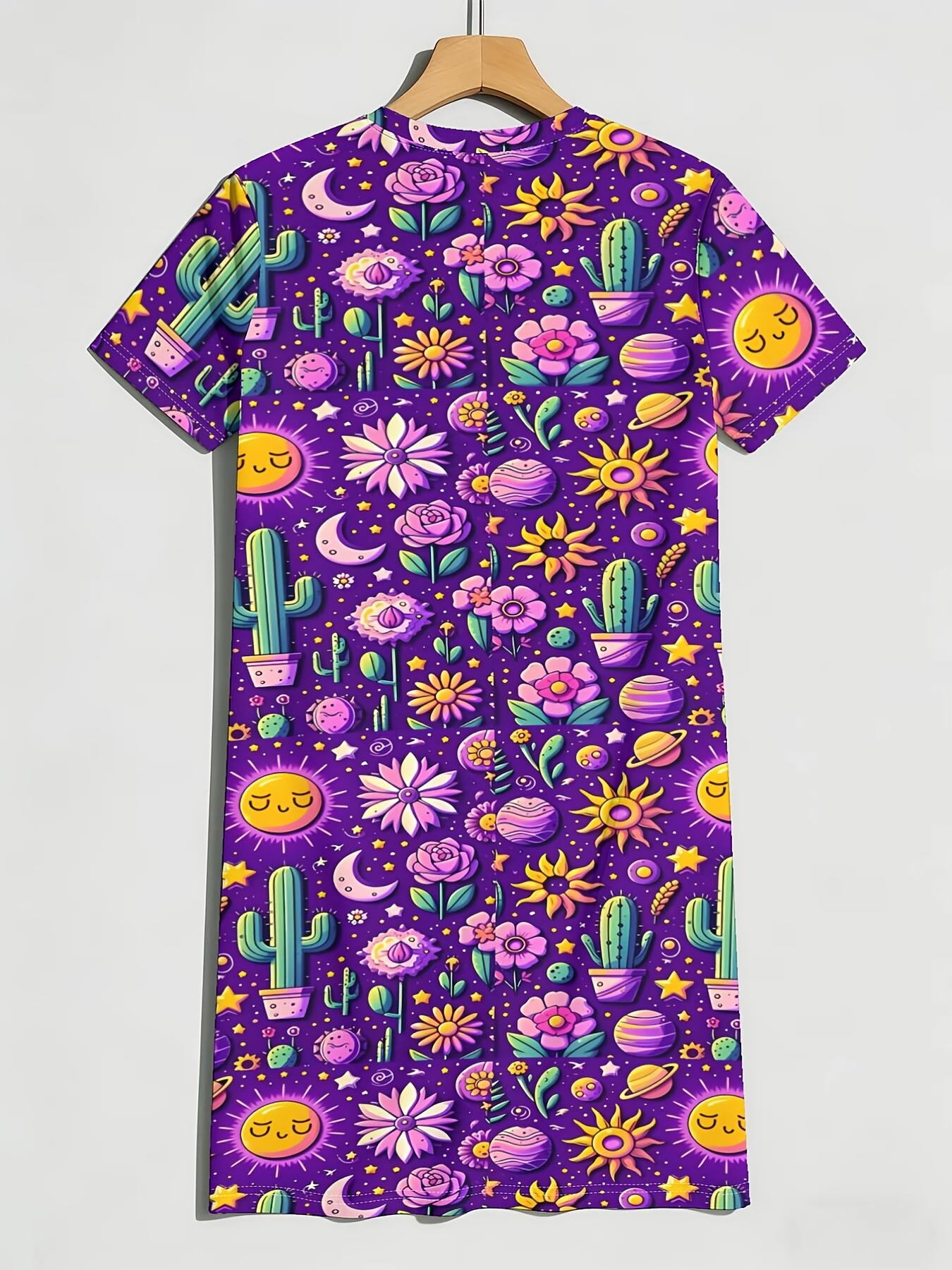 Women s New Crew Neck Short Sleeve T-Shirt Dress. American Trend Digital Print. Casual ; Versatile for Spring and Summer. Elegant ; Chic Women s Dres L дубильна кора
Women s New Crew Neck Short Sleeve T-Shirt Dress. American Trend Digital Print. Casual ; Versatile for Spring and Summer. Elegant ; Chic Women s Dres L дубильна кора