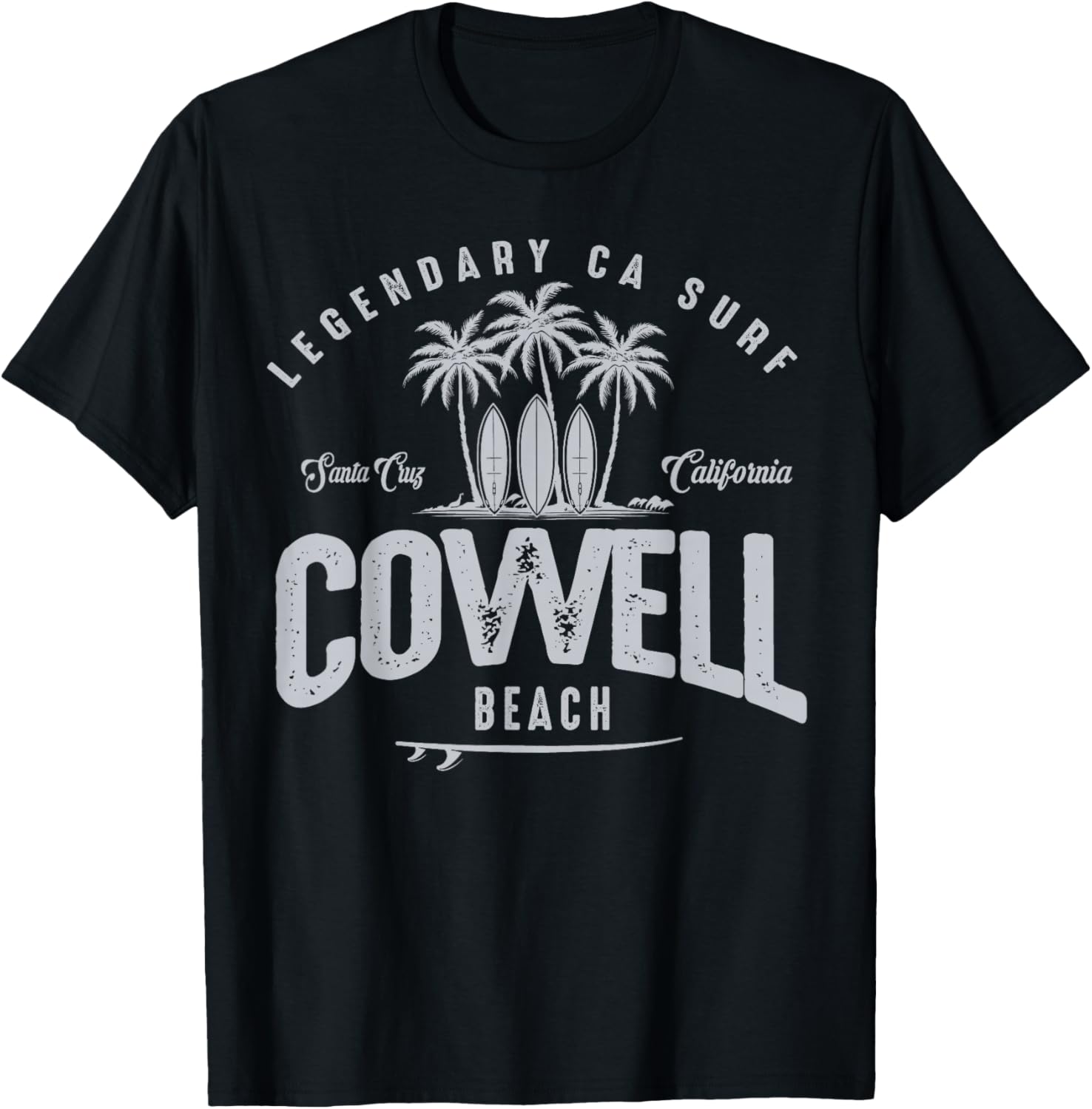 THREE VINTAGE SURFBOARDS AND PALMS - Cowell Beach T-Shirt 5XL різнокольоровий
THREE VINTAGE SURFBOARDS AND PALMS - Cowell Beach T-Shirt 5XL різнокольоровий