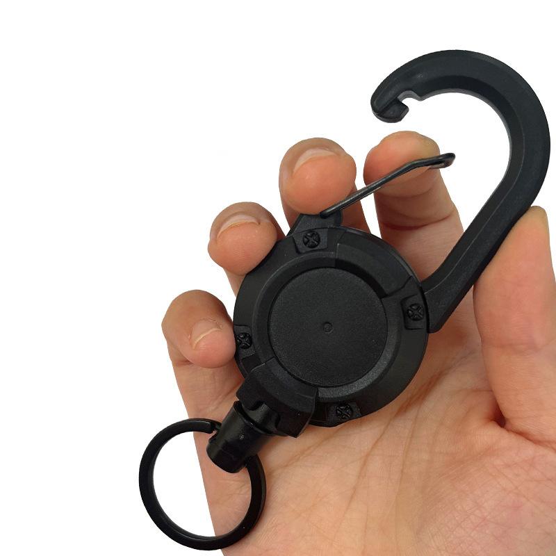 Outdoor Fishing Parts Anti Loss Hand Rope Easy To Pull Buckle Wire Rope Reel Keychain With Steel Cable Key Ring Retractable Tool
Outdoor Fishing Parts Anti Loss Hand Rope Easy To Pull Buckle Wire Rope Reel Keychain With Steel Cable Key Ring Retractable Tool