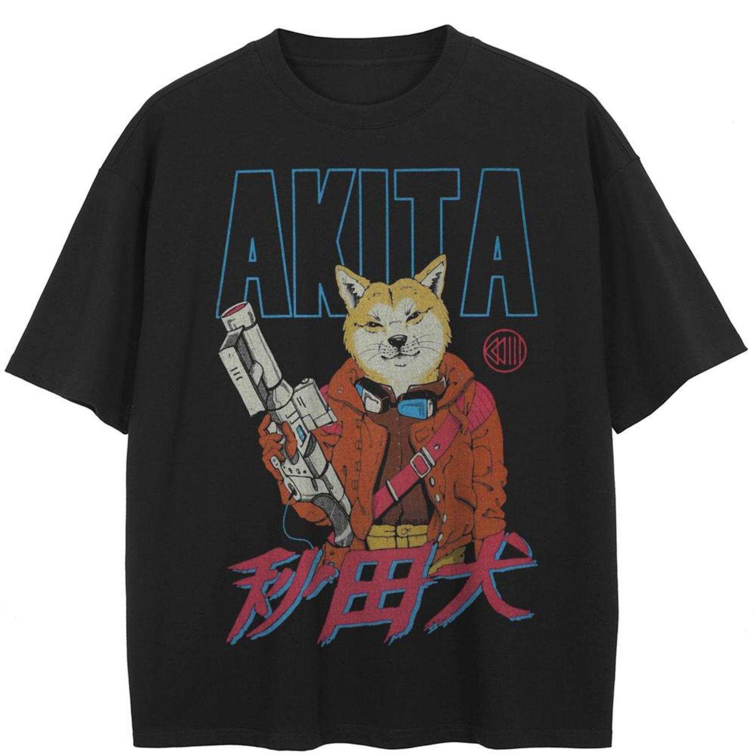 Уличная черная футболка с рисунком Akita, хлопковые топы унисекс, футболки, летняя футболка с короткими рукавами S чёрный
Уличная черная футболка с рисунком Akita, хлопковые топы унисекс, футболки, летняя футболка с короткими рукавами S чёрный