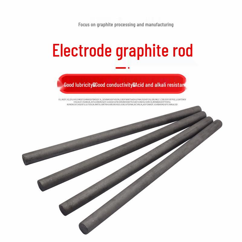 Графітовий електродний стрижень: Високотемпературний вуглецевий стрижень для провідних експериментів, зварювання серцевин батарей та мастила. Diameter 4mm, Length 100mm, 10 pcs
Графітовий електродний стрижень: Високотемпературний вуглецевий стрижень для провідних експериментів, зварювання серцевин батарей та мастила. Diameter 4mm, Length 100mm, 10 pcs
