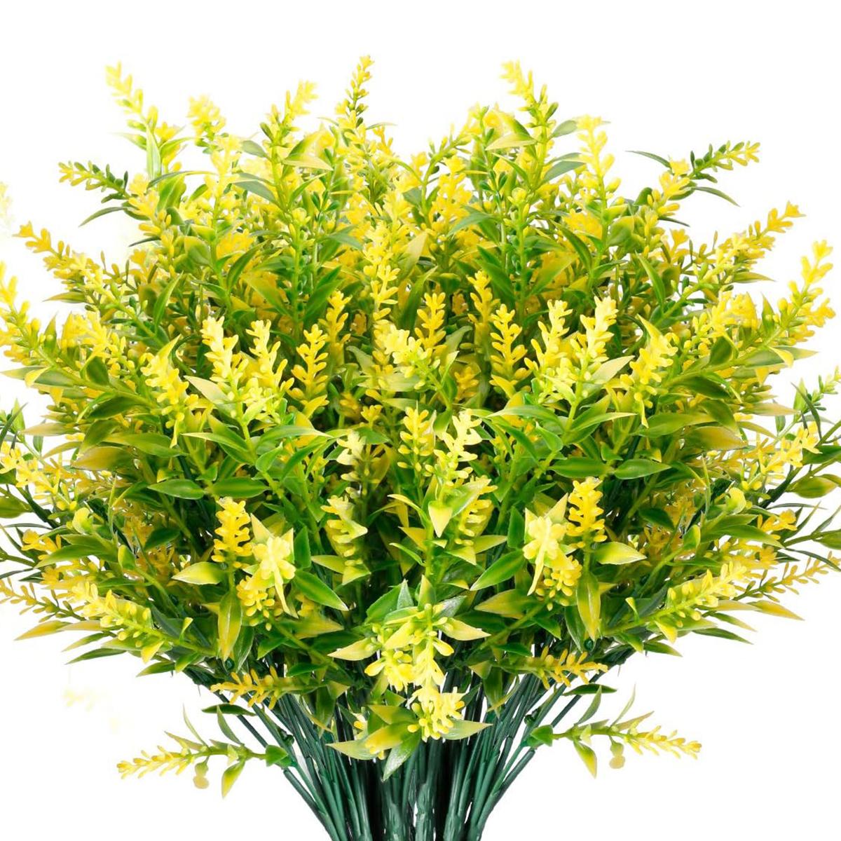 6/12PCS Artificial Plants Lavender Wedding Bridal Vases Home Room Christmas Wreath Crafts Outdoor Garden Window Sill Decorations 6pcs жовтий
6/12PCS Artificial Plants Lavender Wedding Bridal Vases Home Room Christmas Wreath Crafts Outdoor Garden Window Sill Decorations 6pcs жовтий