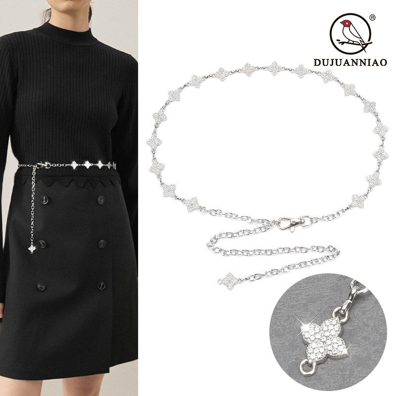 Decorative Waist Chain Women S Personality Rhinestone Pearl Hollow Inlaid Fine Metal Belt Dress Accessories Chain Waist
Decorative Waist Chain Women S Personality Rhinestone Pearl Hollow Inlaid Fine Metal Belt Dress Accessories Chain Waist
