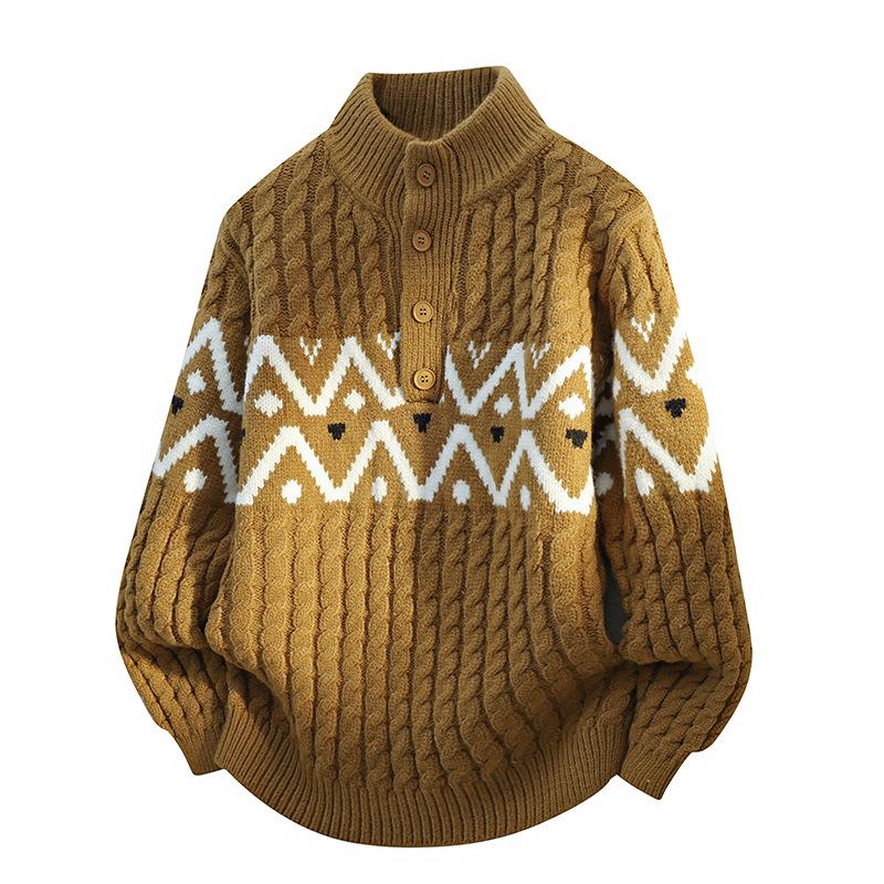 In Stock: New 2025 Autumn Men s Loose Knitwear Half-High Collar Pullover Sweater M
In Stock: New 2025 Autumn Men s Loose Knitwear Half-High Collar Pullover Sweater M