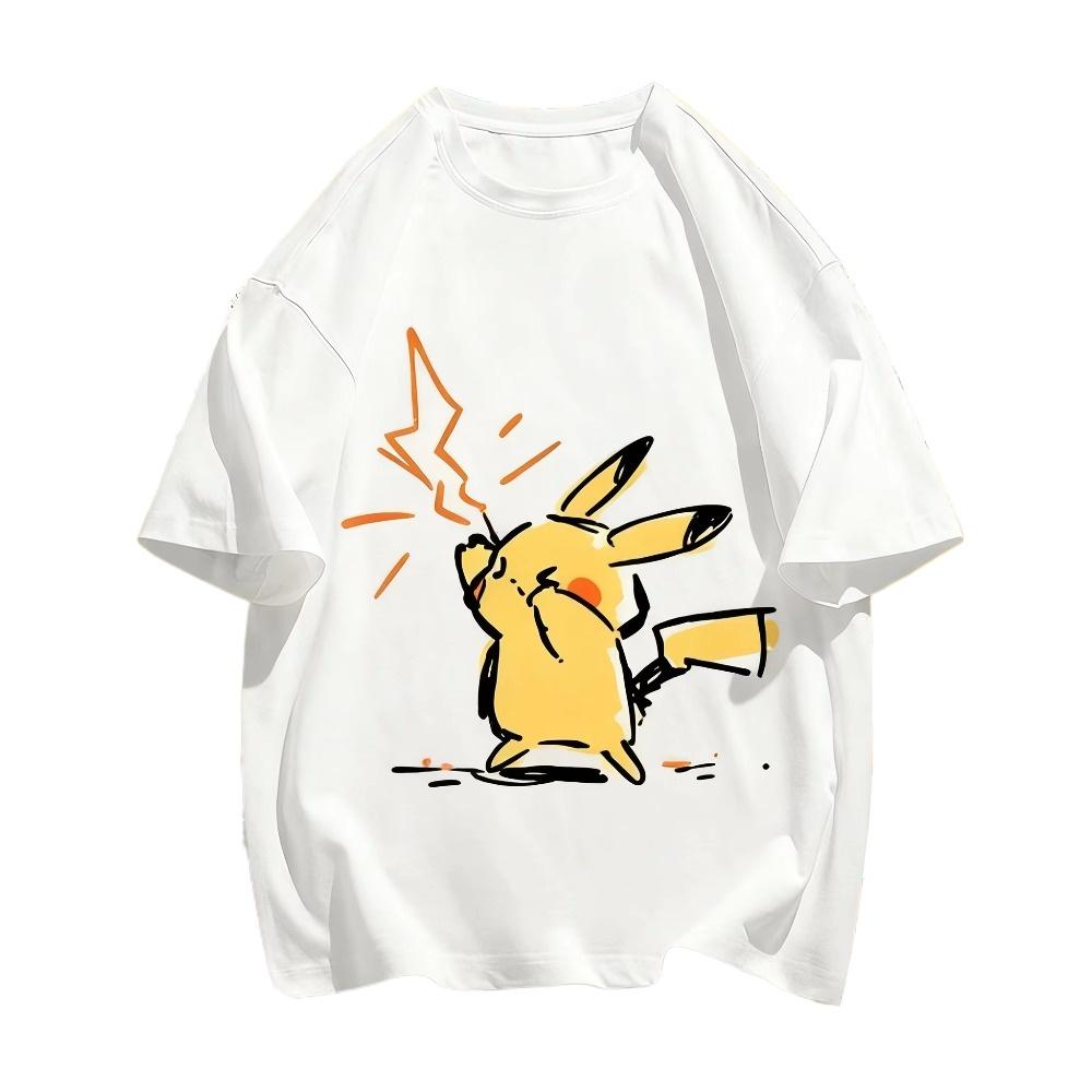 Summer Pokémon Anime Pikachu Cotton Printed Tshirt Unisex Women Harajuku Casual Versatile Shortsleeved Y2k Loose Cotton 2XL
Summer Pokémon Anime Pikachu Cotton Printed Tshirt Unisex Women Harajuku Casual Versatile Shortsleeved Y2k Loose Cotton 2XL