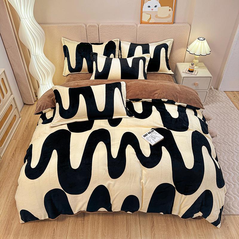 Комплект простыней из молочного бархата, четыре части, утолщенная зимняя фланелевая простыня, пододеяльник, двухсторонние бархатные простыни, одеяла, постельное белье Flat Bed Sheet&2.0m bed
Комплект простыней из молочного бархата, четыре части, утолщенная зимняя фланелевая простыня, пододеяльник, двухсторонние бархатные простыни, одеяла, постельное белье Flat Bed Sheet&2.0m bed