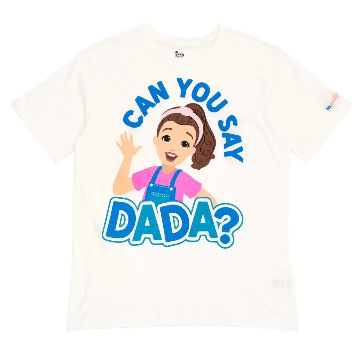 Ms. Rachel Short Sleeve Men s Large White DADA Matching Family Crew Neck T-Shirt 2XL
Ms. Rachel Short Sleeve Men s Large White DADA Matching Family Crew Neck T-Shirt 2XL