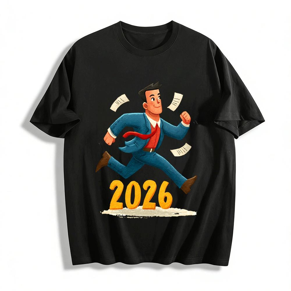 2026 Career Sprint Business Style Printed Casual T-Shirt Pure cotton T-shirt XXS
2026 Career Sprint Business Style Printed Casual T-Shirt Pure cotton T-shirt XXS