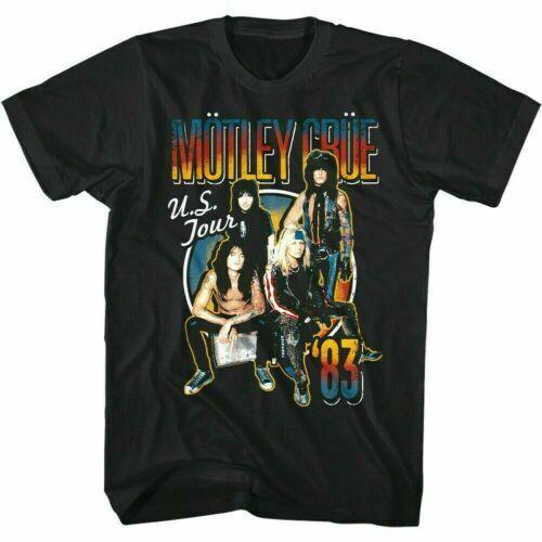 Футболка Motley Crue Us Tour 83 Metal Rock Band с фотографией, винтажная футболка унисекс для концертов
Футболка Motley Crue Us Tour 83 Metal Rock Band с фотографией, винтажная футболка унисекс для концертов