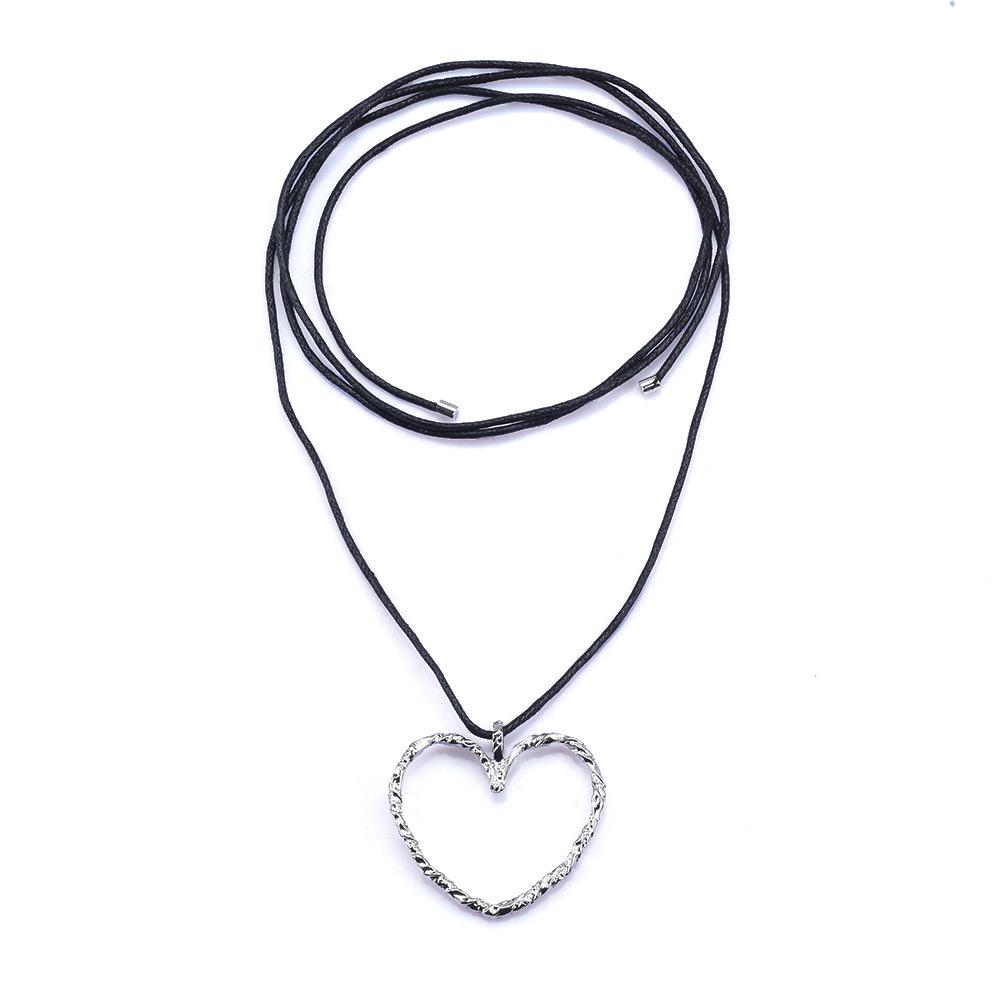 Ожерелье в форме любви, преувеличенное ожерелье, женская супердлинная подвеска из сплава
Ожерелье в форме любви, преувеличенное ожерелье, женская супердлинная подвеска из сплава