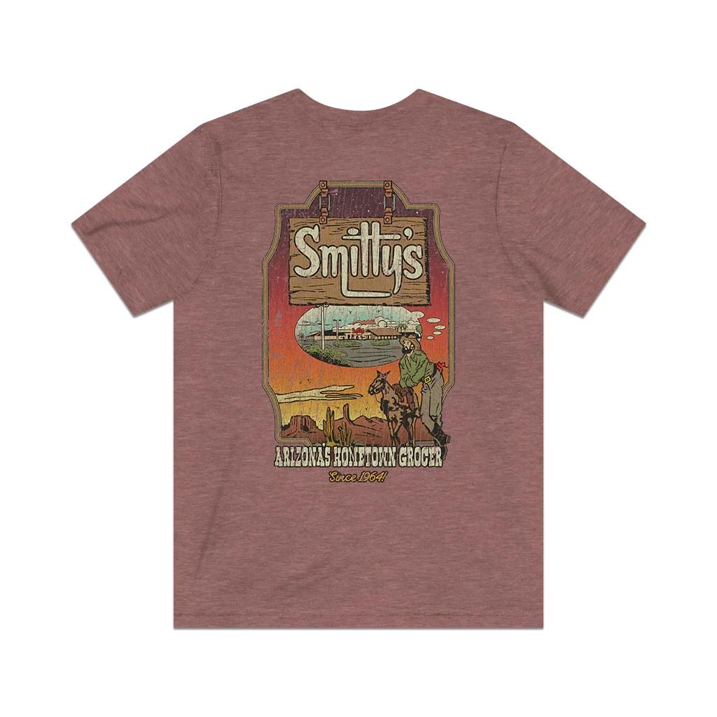 Smitty s Arizona Sunset 1964 F/B Vintage Men s T shirt S
Smitty s Arizona Sunset 1964 F/B Vintage Men s T shirt S