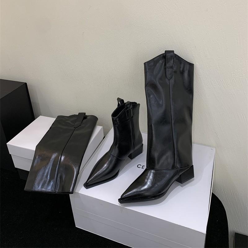 Брюки, ботинки, женские высококлассные коричневые остроносые ботинки с V-образным вырезом и толстым каблуком, тонкие, но длиной до колена сапоги-рыцари, на высоком каблуке, два варианта носки 39 чёрный
Брюки, ботинки, женские высококлассные коричневые остроносые ботинки с V-образным вырезом и толстым каблуком, тонкие, но длиной до колена сапоги-рыцари, на высоком каблуке, два варианта носки 39 чёрный