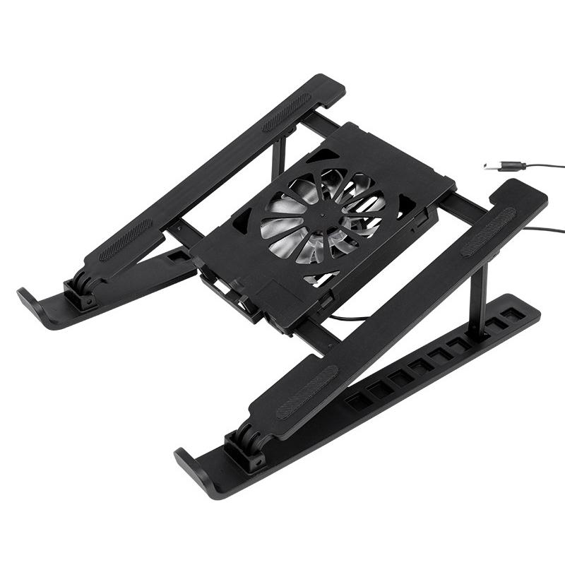 Laptop Cooler Base Stand Foldable Laptop Cooling Pad Holder Portable Notebook Radiator Bracket Heighten Rack With 1 Cooling Fans
Laptop Cooler Base Stand Foldable Laptop Cooling Pad Holder Portable Notebook Radiator Bracket Heighten Rack With 1 Cooling Fans