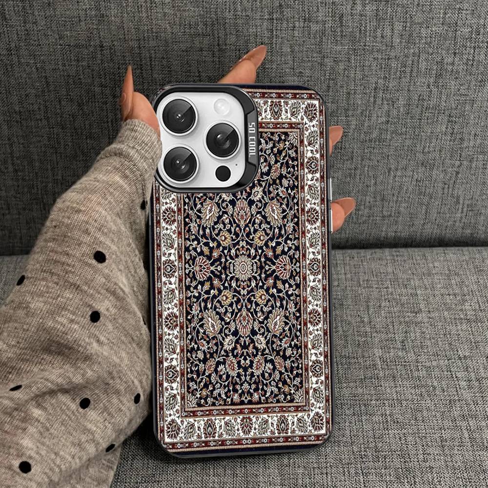 Чехол для телефона с цветочным узором в стиле персидского ковра для IPhone 17 16 15 14 13 12 11 Pro Max Plus Pro Цветной корпус iphone 13
Чехол для телефона с цветочным узором в стиле персидского ковра для IPhone 17 16 15 14 13 12 11 Pro Max Plus Pro Цветной корпус iphone 13