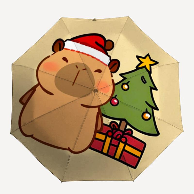 1pc Christmas Capybara Umbrella - Portable Home Essential, Durable Iron Frame with Rod Structure, Fashion Lovers yy250910005
1pc Christmas Capybara Umbrella - Portable Home Essential, Durable Iron Frame with Rod Structure, Fashion Lovers yy250910005