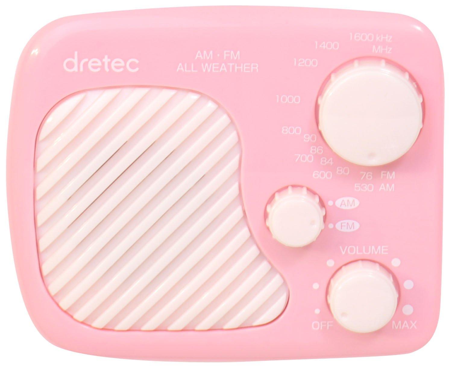 Doretec AM/FM Waterproof Radio, Pink PR-320PK
Doretec AM/FM Waterproof Radio, Pink PR-320PK