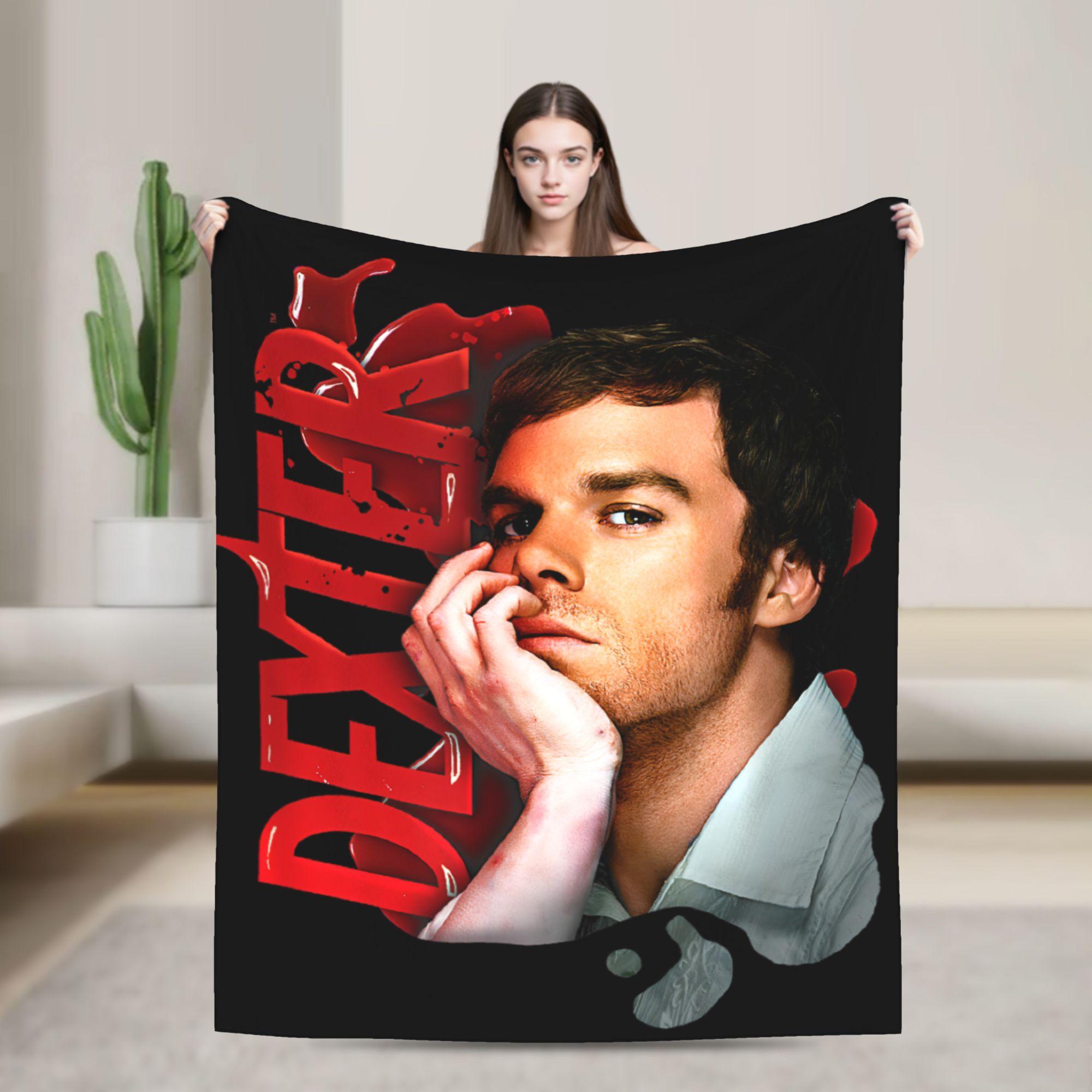 Dexter Morgan TV Blankets Blood Never Lies Flannel Funny Breathable Throw Blankets for Bed Sofa Winter 75x90cm
Dexter Morgan TV Blankets Blood Never Lies Flannel Funny Breathable Throw Blankets for Bed Sofa Winter 75x90cm