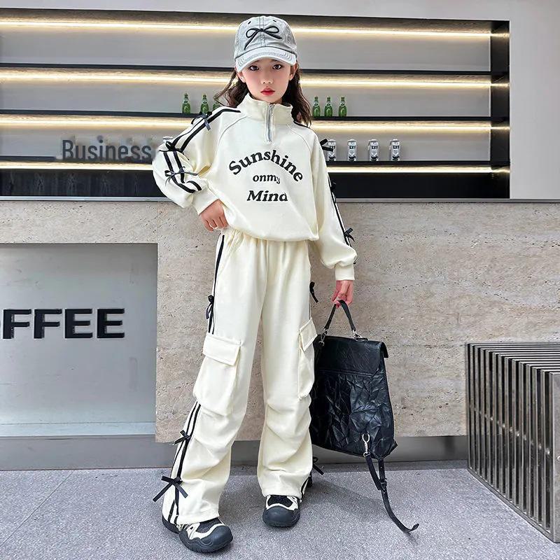 Модные костюмы-двойки в стиле вестерн с буквенным принтом для девочек - модный наряд на весну/осень 130 cm абрикосовый
Модные костюмы-двойки в стиле вестерн с буквенным принтом для девочек - модный наряд на весну/осень 130 cm абрикосовый