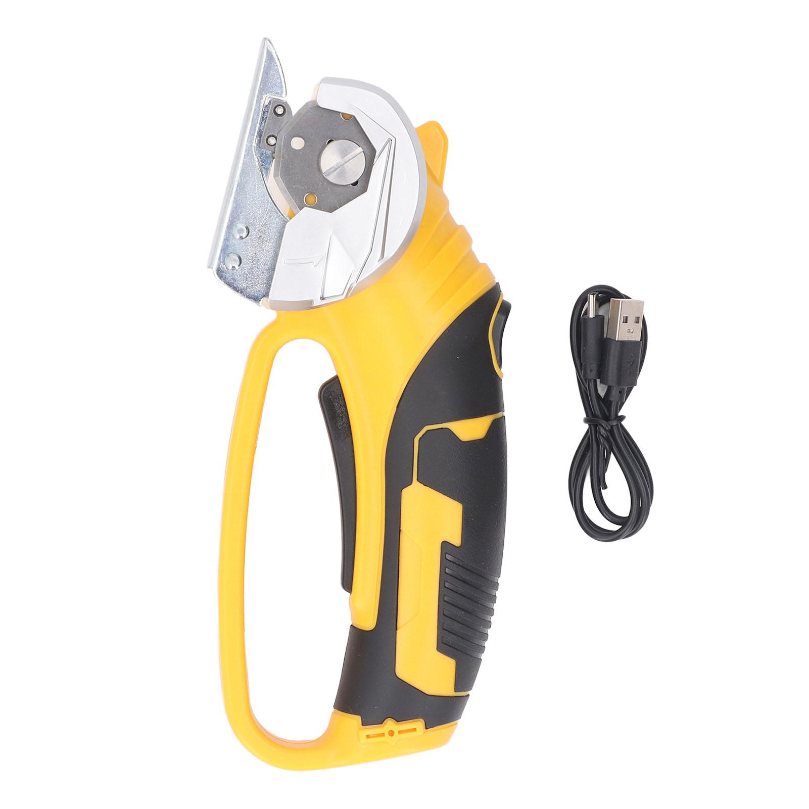 Cordless Electric Scissor Handheld Electric Rotary Cutter with Light for Carpet Cardboard Fabric
Cordless Electric Scissor Handheld Electric Rotary Cutter with Light for Carpet Cardboard Fabric
