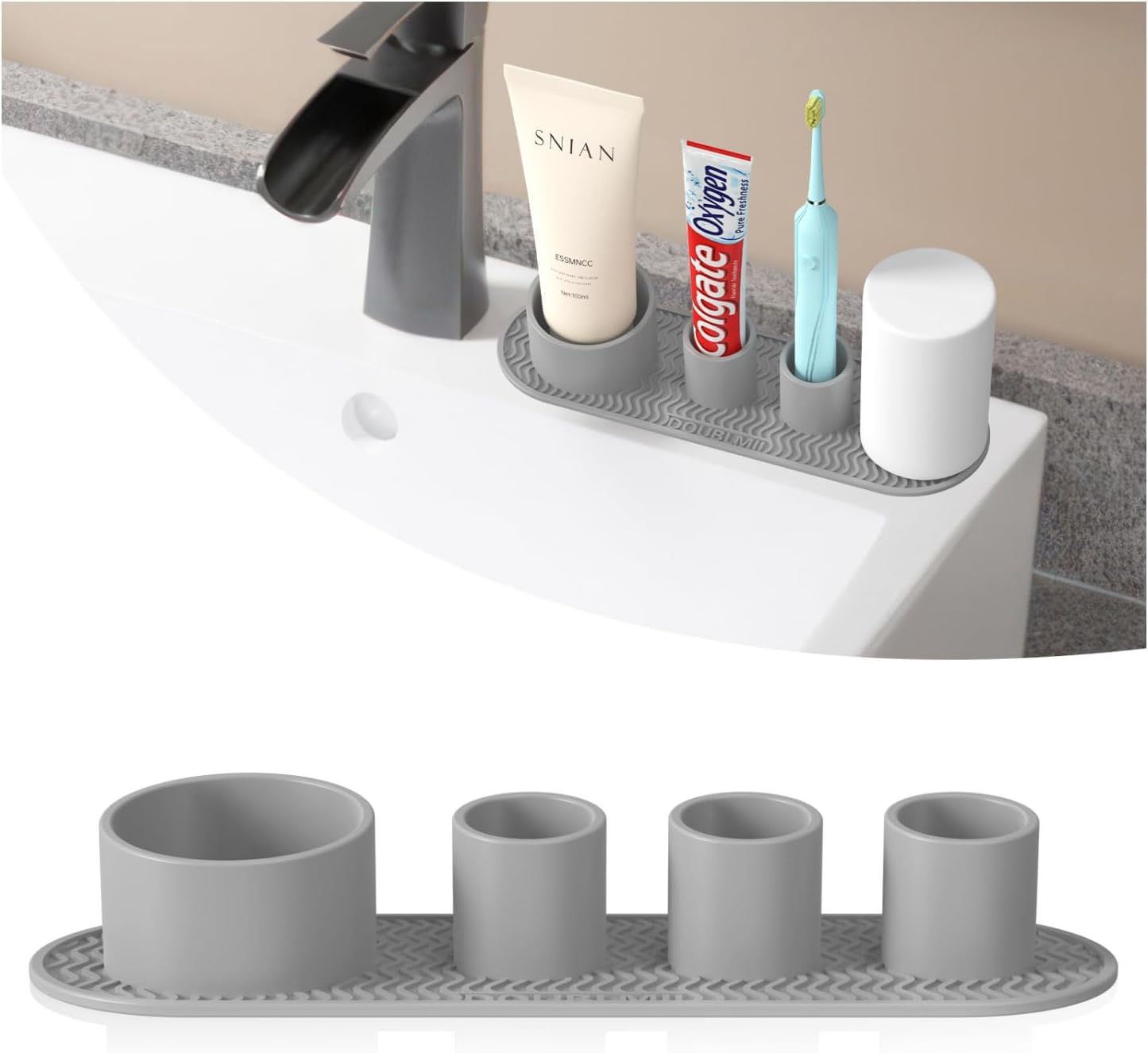 Toothbrush Stand Holder Stylish Toothpaste Storage Washroom Cup Stand Freestanding Vertical Toothbrushing Stand Stand Tooth Printing Shelf 1 Set
Toothbrush Stand Holder Stylish Toothpaste Storage Washroom Cup Stand Freestanding Vertical Toothbrushing Stand Stand Tooth Printing Shelf 1 Set