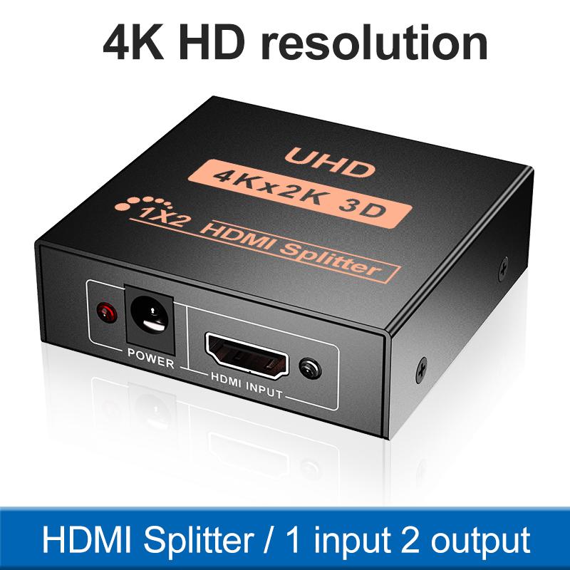 1 In 2 Out 4K Splitter UHD 3D HDMI Video Converter HD 1X2 1080P Switcher for PC DVD PS3 Xbox As Shown A
1 In 2 Out 4K Splitter UHD 3D HDMI Video Converter HD 1X2 1080P Switcher for PC DVD PS3 Xbox As Shown A