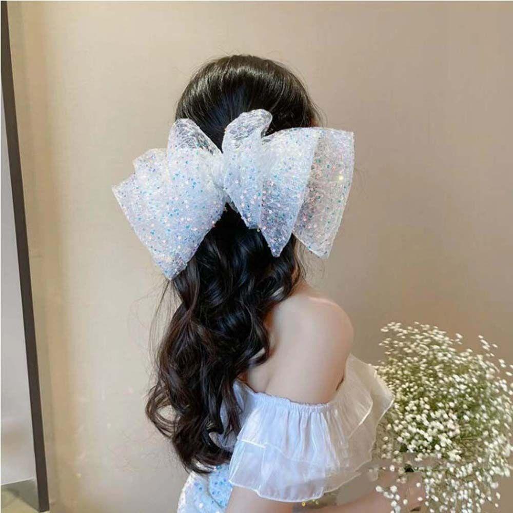 Hairpin Headdress Big Bow Spring Clip Hair Accessories Ponytail Holder Korean Style Barrettes фиолетовый
Hairpin Headdress Big Bow Spring Clip Hair Accessories Ponytail Holder Korean Style Barrettes фиолетовый