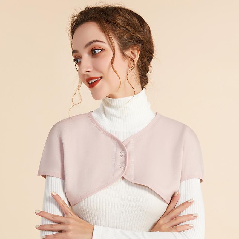 Жилет-шаль Haosangyuan из шелка и бархата Mulberry - утолщенный кардиган M розовый
Жилет-шаль Haosangyuan из шелка и бархата Mulberry - утолщенный кардиган M розовый