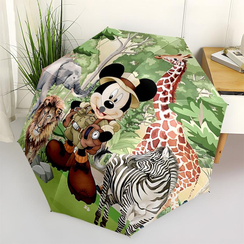 1pc Mickey Mouse Safari Adventure Automatic Opening/Closing Umbrella - Portable Folding Design, 8-Bone Iron Frame Outdoor Umbrella, Perfect
1pc Mickey Mouse Safari Adventure Automatic Opening/Closing Umbrella - Portable Folding Design, 8-Bone Iron Frame Outdoor Umbrella, Perfect